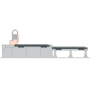 2 automatic pallets