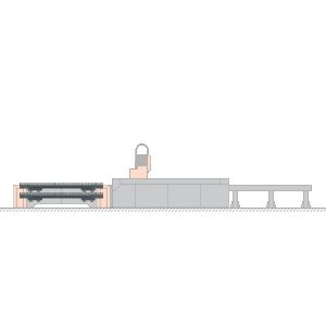 Extension module of working table